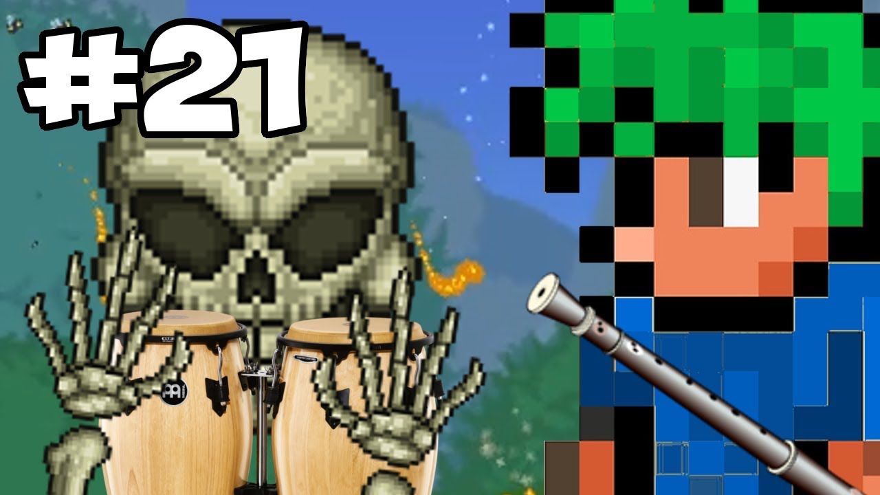 Terraria Bard Class Let s Play Skeletron Conga Time Terraria
