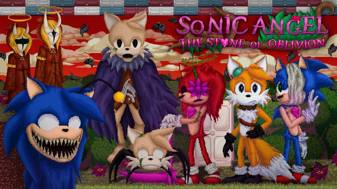 Полная История Демо!!! Все Секреты!!! Великая Бессмертовочка!!! | Sonic Angel: The Stone of Oblivion