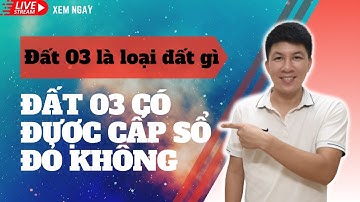 Đất 03 trong bất động sản là loại đất gì và có được cấp sổ đỏ không I Hà Văn Linh