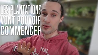 Weekly vlog #61: Début des plantations 🪴🌸