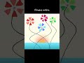 Very cute flower animation effect #motiondesign