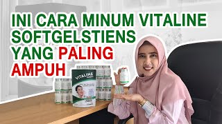 THE RIGHT WAY TO DRINK TIENS VITALINE SOFTGELS BODY WHITENING!