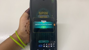 How to Fix Please enter the correct mobile number and password problem solve in Spin Crush