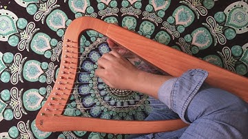 Aklot 15 strings harp
