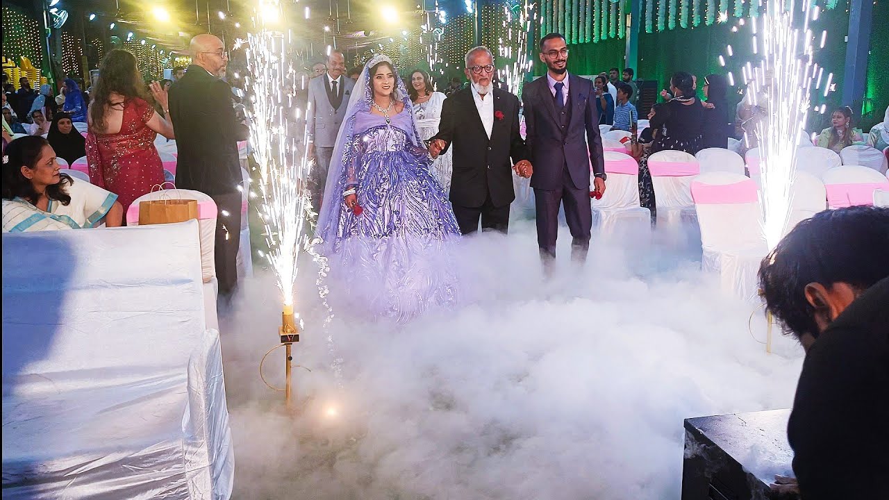 couple Fog Entry||Beautiful Couple Entry#bridegroomeyntry #fogentry # ...