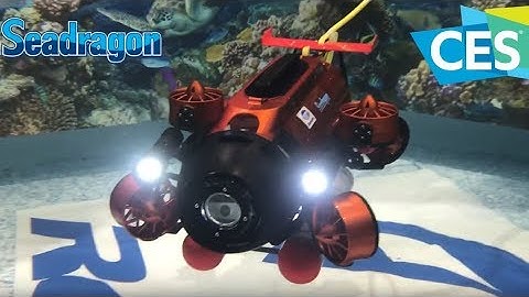 👽CES 2018 Seadragon ROV 6 thruster vectored Underwater Drone Thunder Tiger Robotix TTRobotix 雷虎科技
