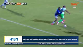 Sanción Millonaria Para Alfredo Morelos Por Simular Falta En El Área