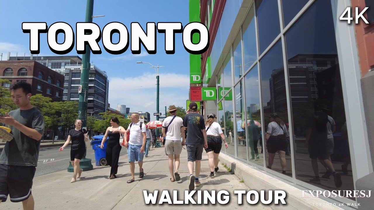TORONTO SPADINA 4K WALKING TOUR