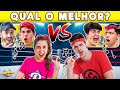 BATALHA DE YOUTUBERS 🎤 Quem Canta Melhor | Qual Você Prefere?