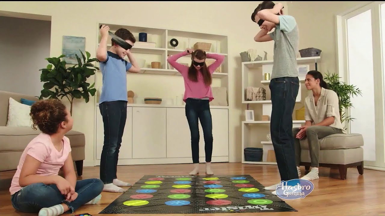 ¿Cómo se juega Twister a ciegas