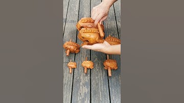 Thumbnail of Funny Wooden Frog ASMR #Shorts