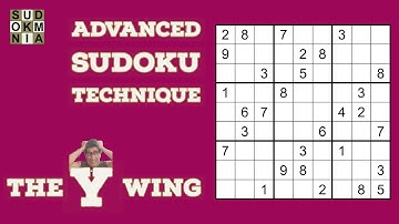 Advanced Sudoku Technique: The Y-Wing