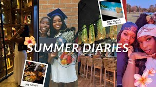 SUMMER DIARIES 001|  love island, friends birthday dinner, darty, makeup tut, graduation, etc