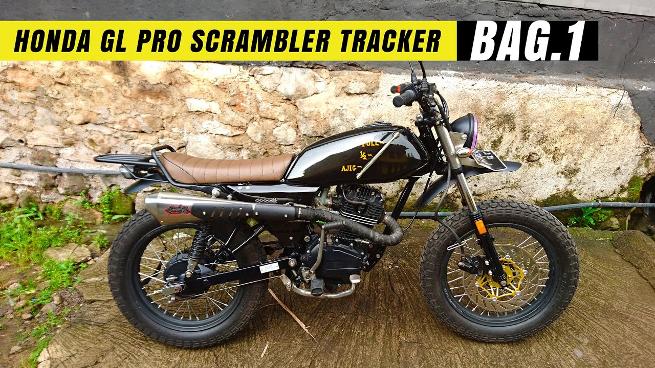 Honda GL PRO Scrambler Tracker Part 1 YouTube