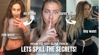 How to ACTUALLY get slim thick| get an hourglass figure at ANY shape! screenshot 2