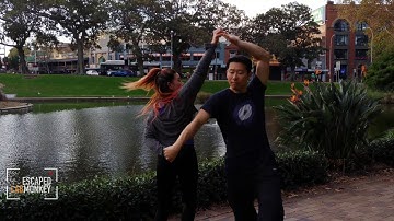 20190421 Sunny and Jess zouk in Victoria Park