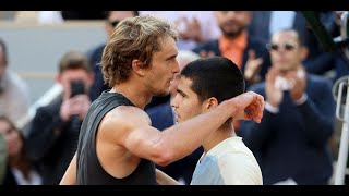 Roland-Garros : Alcaraz chute contre Zverev après plus de trois heures de combat