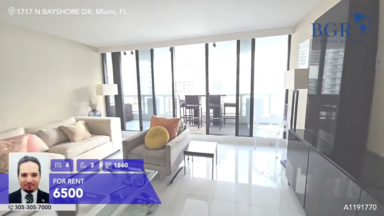 Condo for rent at Miami downtown 