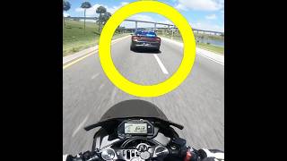 Undercover Cop Brake Checks Biker