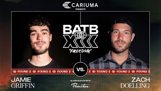 BATB 13: Jamie Griffin Vs. Zach Doelling - Round 2: Battle At The Berrics Presented By Cariuma