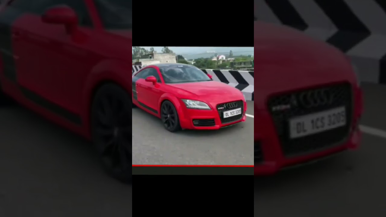 # Red Audi tt