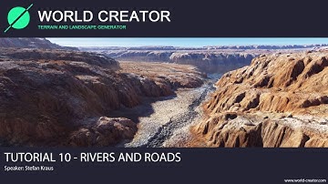 World Creator 2.2 for Unity - Tutorial 10 (Rivers and Roads)