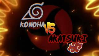 Intro da nova série do canal Minecraft Konoha vs Akatsuki