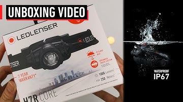 🔦 H7R Core 🔦 New Rechargeable Headlamp in Oct 2020 - Ledlenser Malaysia