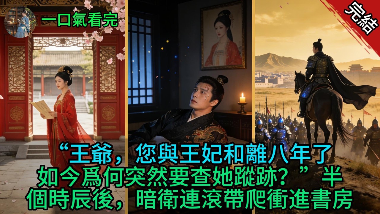 【原創小說已完結】“王爺，您與王妃和離八年了，如今爲何突然要查她蹤跡？”半個時辰後，暗衛連滾帶爬衝進書房