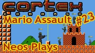 Celebrity Mario Assault! Cortex Command #23 (Aco Delta Covenant VS Pelian Army) | Neos Plays Wealth