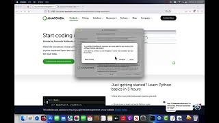 CS220/CS319: Python3 Installation using Anaconda on Mac