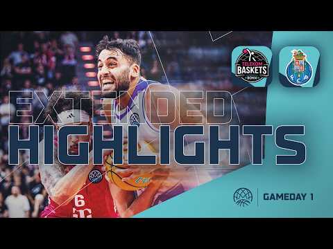 Telekom Baskets Bonn v FC Porto | Extended Highlights | #BasketballCL 2026-27