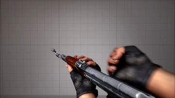 [SFM] 60 FPS | CS:GO AK47 Re-animations