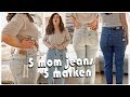 ich teste LIVE 5 Mom Jeans in Größe 42 von günstig bis teuer - Size Inbetweenie