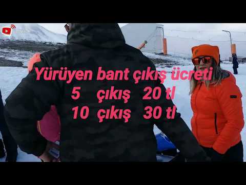 Hacılar Kapı Erciyes Kayak Merkezi Kızak ve Yürüyen Band Fiyatları