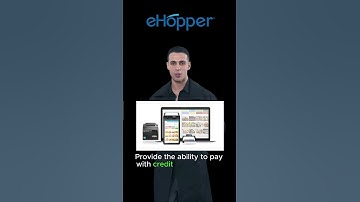 Speed up Checkout with eHopper POS payments!