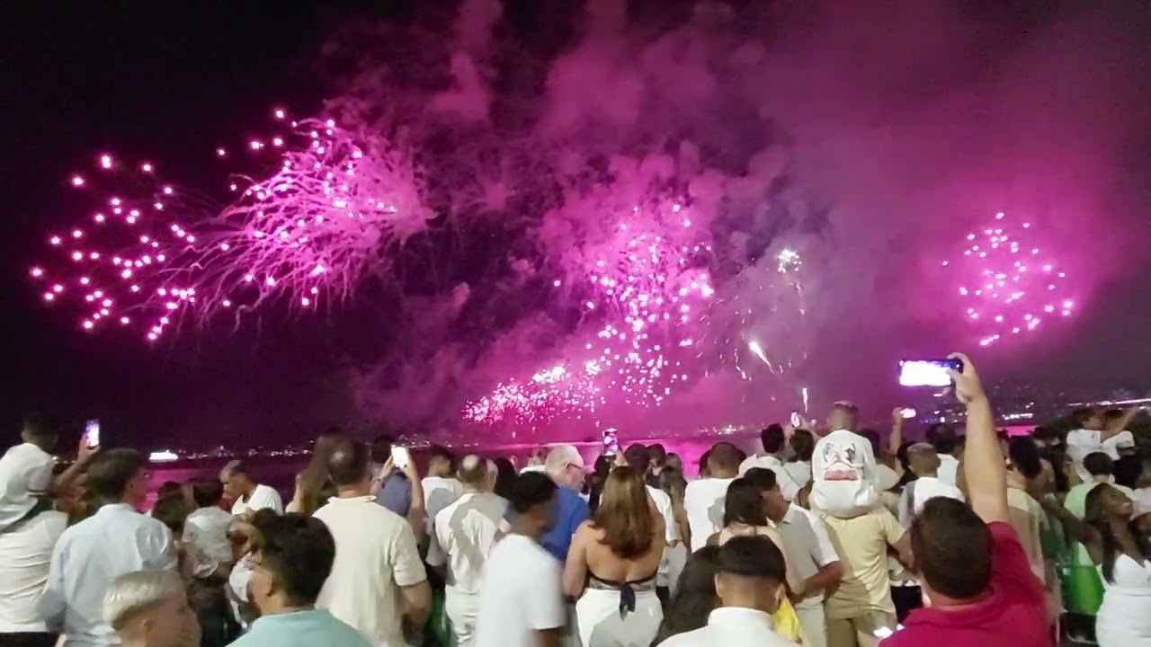 Réveillon Florianópolis 2026 - Queima de fogos completa