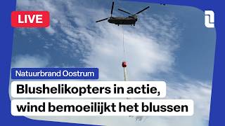LIVE: Grote natuurbrand in Noord-Limburg nog niet onder controle | L1
