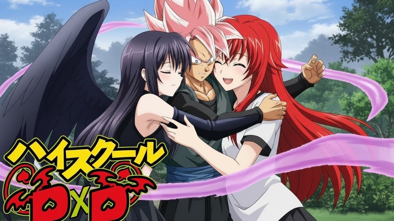 GOKU BLACK CAE POR ERROR AL MUNDO DE HIGH SCHOOL DXD | PELICULA 2025