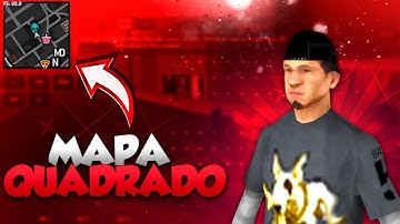 COMO COLOCAR MAPA QUADRADO IGUAL DE PC NO GTA SAMP ATUALIZADO 2021!! / GTA SAMP / TUTORIAL