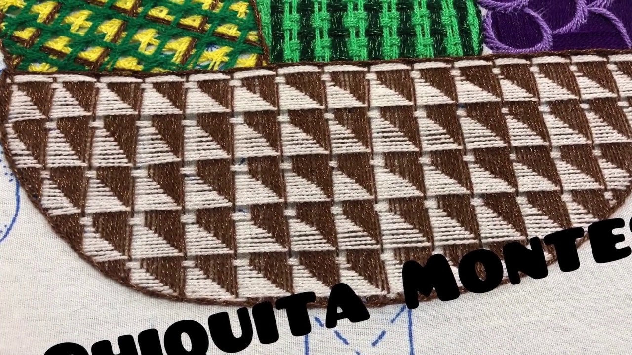 Bordado Fantasía Frutero parte 1