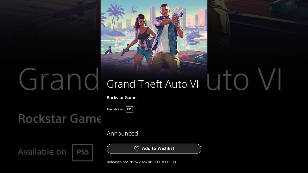 GTA 6 WISH LIST IS LIVE! (PS5 Store Update Confirms May 2026 Release! 