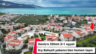 Didim Akbükte Denize 350Mt Mesafede Yabancıdan Cok Elit Sitede 21 Eşyalı Kış Bahçeli Fırsat
