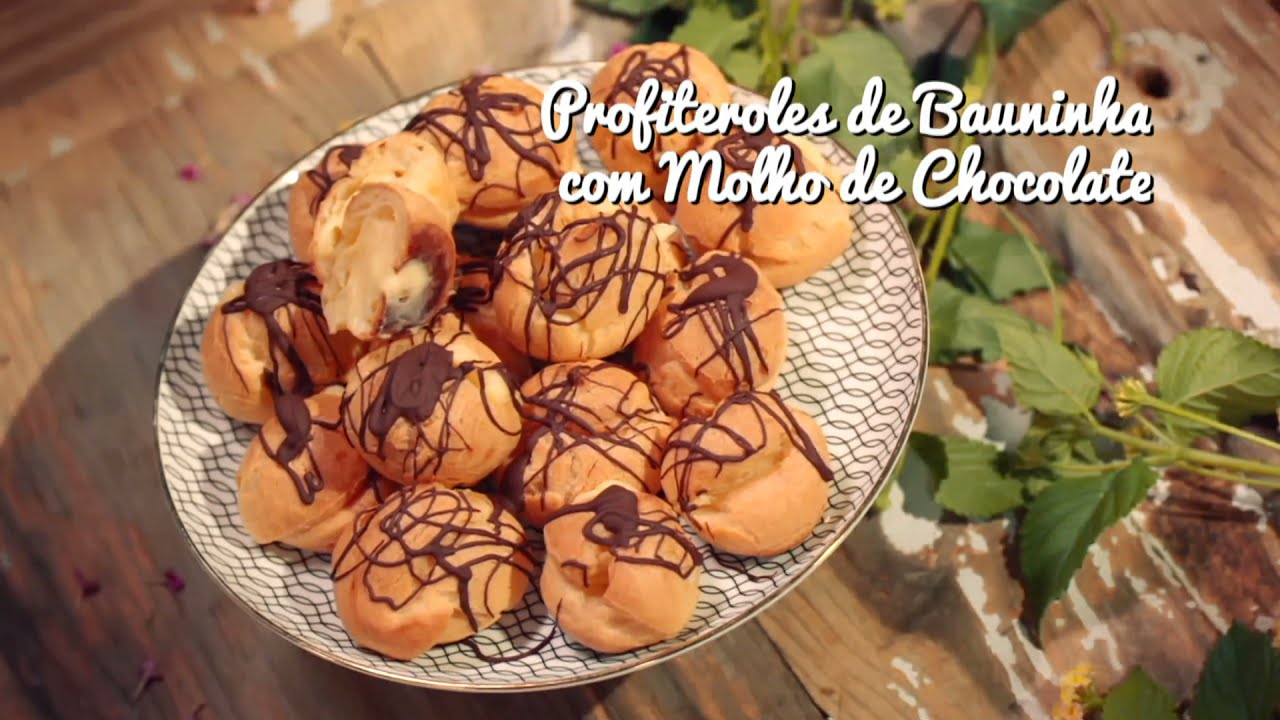 Profiteroles com Baunilha e Molho de Chocolate | Os Segredos da Tia Cátia 8