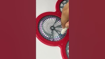 Spirograph Loops That Never Get Old: Timeless Patterns in Motion #asmr #art #spirograph #shorts