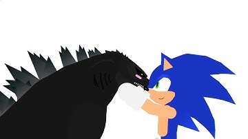 sonic x jaiane the godzilla part 1