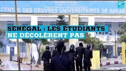 Sénégal : les étudiants ne décolèrent pas