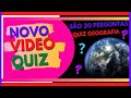 teste seu conhecimento em geografia || quiz geografia || quiz incrível