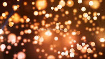 Orange bokeh effects | particles light leaks video | abstract background hd | Royalty Free Footages