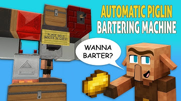 Fully Automatic Piglin Bartering Machine